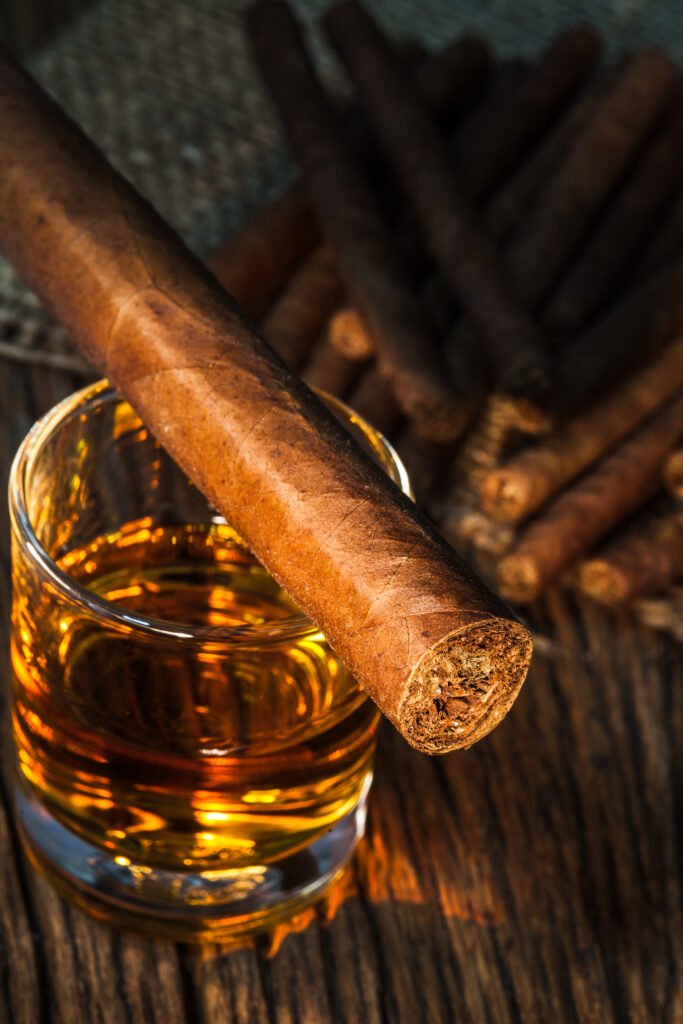 drinkware for cigar lounge