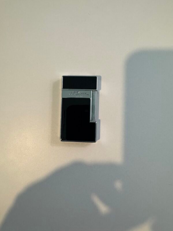 Davidoff Slimmy Black Chrome Lacquer Lighter
