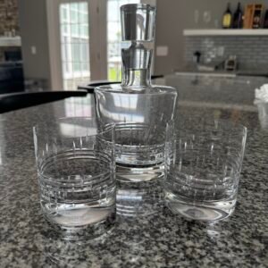 Davidoff Bourbon Decanter and Glasses Set