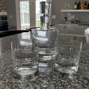 Davidoff Bourbon Decanter and Glasses Set