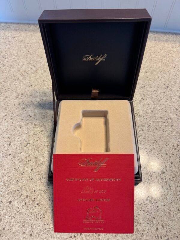 Davidoff Year of the Ox Torch Lighter by DuPont - Image 7