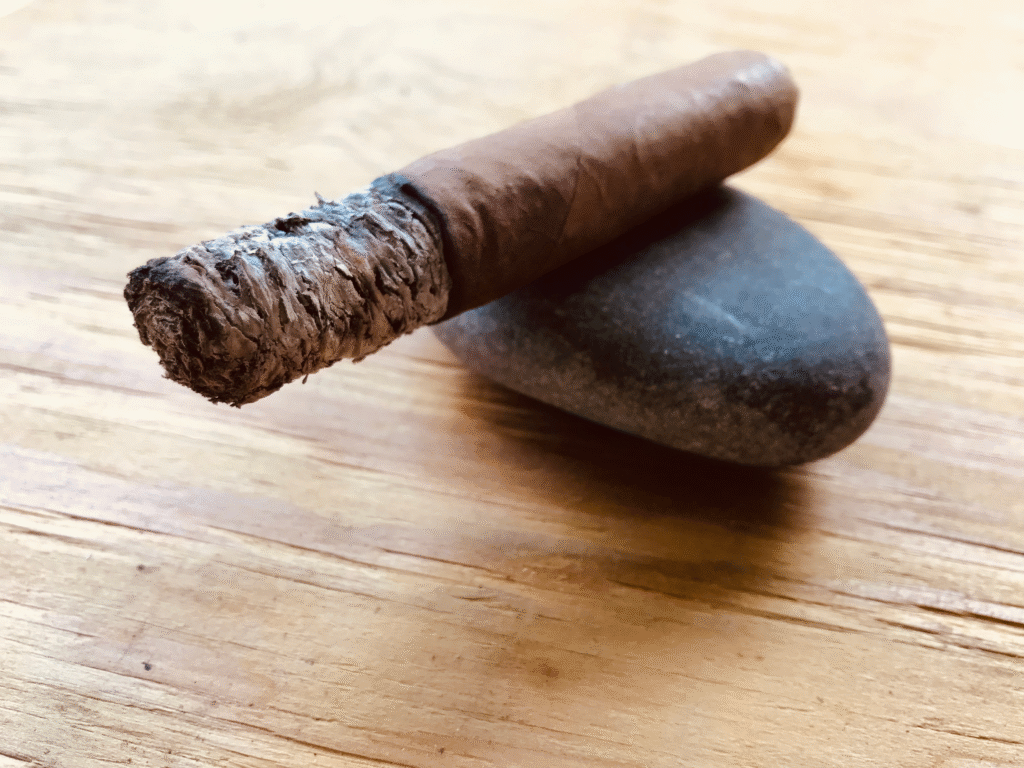 cigar long ash
