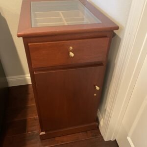 Glass Top, end table design